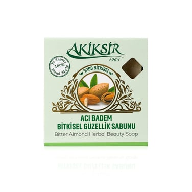 Acı Bademl Bitkisel Güzellik Sabunu 140 gr-Akiksir