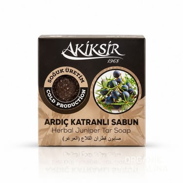 Ardıç Katranlı Sabun Tekli 140 gr-Akiksir