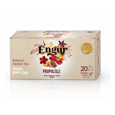 Engür Propolisli Kuşburnu Çayı 40 gr (20 poşet)
