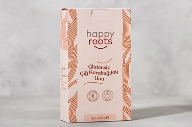Glutensiz Çiğ Karabuğday Unu 250 gr - Happy Roots