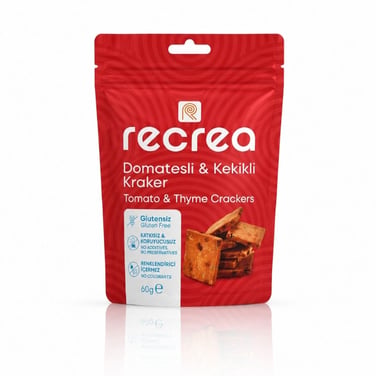 Glutensiz Domatesli & Kekikli Çubuk 60 gr - Recrea