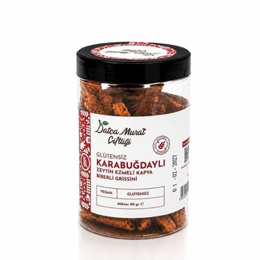 Glütensiz Karabuğdaylı Zeytin Ezmeli Kapya 80g