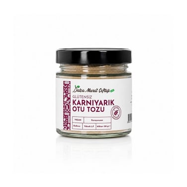 Glütensiz Karnıyarık Otu Tozu 100g
