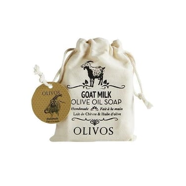 Keçi Sütlü Zeytinyağ Sabun Keseli 150 gr - Olivos