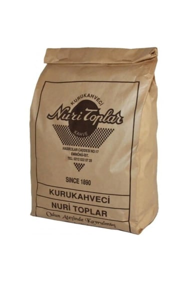 Odun Ateşinde Kavrulmuş Türk Kahvesi 250 gr - Kurukahveci Nuri Toplar