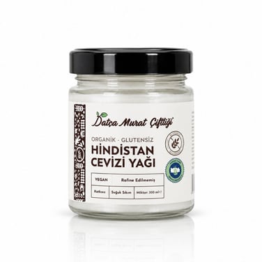 Organik Glütensiz Hindistan Cevizi Yağı 300 ml