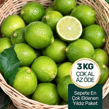 Organik Limon Paketi 3 Kg
