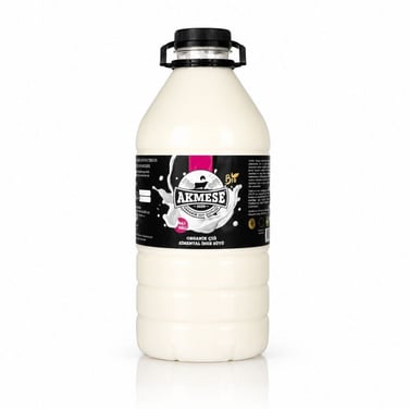 Organik Pet Şişe Çiğ İnek Sütü 3 lt - Akmeşe