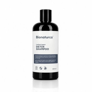 Organik Sertifikalı Arındırıcı Detoks Şampuan 400 ml - Bionaturca