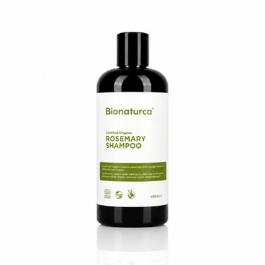 Organik Sertifikalı Dökülme Karşıtı Biberiye Şampuanı 400 ml - Bionaturca