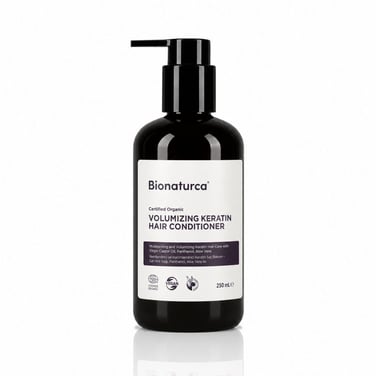 Organik Sertifikalı  Hacimlendirici Keratinli Saç Bakım Jeli  250 ml-Bionaturca