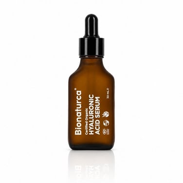 Organik Sertifikalı Hyaluronik Nemlendirici Yüz Serumu 30 ml-Bionaturca