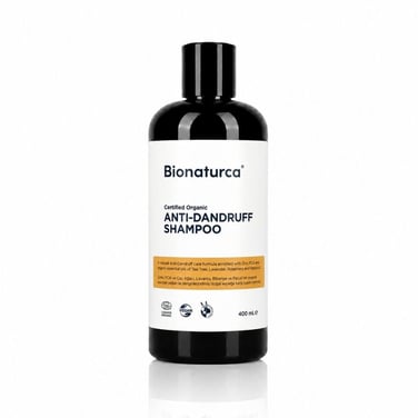 Organik Sertifikalı Kepek Karşıtı Koruyucu Şampuan 400 ml- Bionaturca
