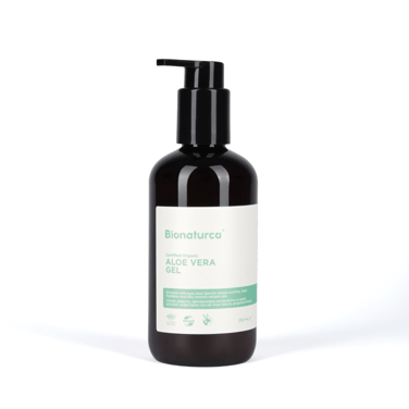 Organik Sertifikalı Onarıcı Etkili Nemlendirici Aloe Vera Jel 250 ml - Bionaturca