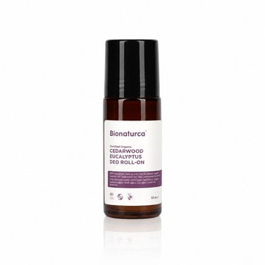 Organik Sertifikalı Sedir Ağacı & Okaliptüs Deo Roll-On 50 ml - Bionaturca