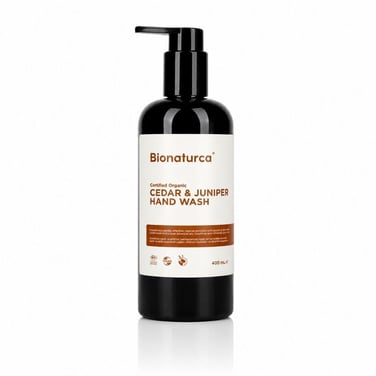Organik Sertifikalı Sedir & Ardıç Özlü Sıvı El Yıkama Sabunu 400 ml - Bionaturca