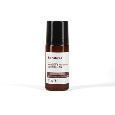 Organik Sertifikalı Vetiver & Paçuli Deo Roll-On 50 ml - Bionaturca