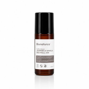 Organik Sertifikalı Yasemin & Vanilya Deo Roll-On 50 ml - Bionaturca