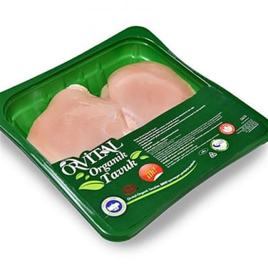 Organik Tavuk Bonfile ( 450 - 550 ) gr - Orvital