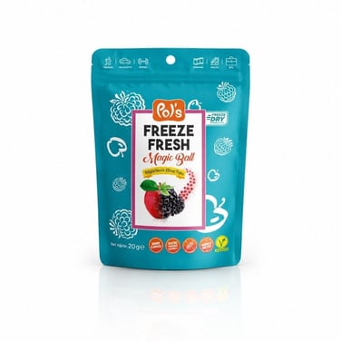 Pol's-Freeze Fresh Böğürtlenli Elma Topu 16 gr