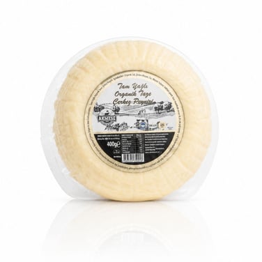 Tam Yağlı Organik Çerkez Peynir 400 gr - Akmeşe
