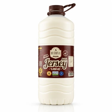 Tam Yağlı Pastörize Jersey İnek Sütü 3 lt - Uluova