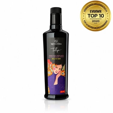 Trilye Erken Hasat Naturel Sızma Zeytinyağı 500ml - Novavera