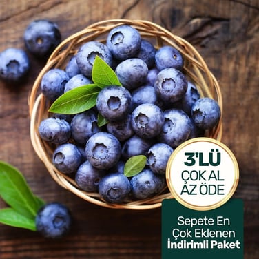 Yerli Yaban Mersini 125 gr ( 3 'lü Paket )