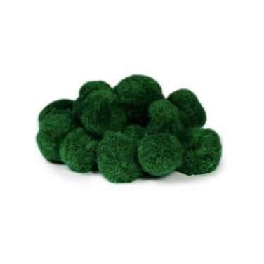 Ponpon 3 cm Koyu Yeşil