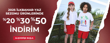 2025 İlkbahar-Yaz Sezonu Ürünlerinde İndirim