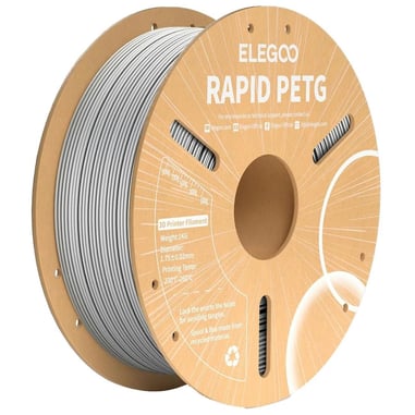 ELEGOO Rapid PETG Gümüş Filament 1.75mm 1kg
