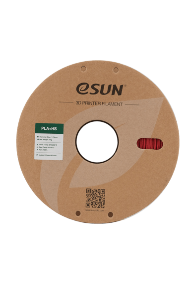 eSUN PLA+HS İtfaiye Kırmızısı Filament 1.75mm 1kg