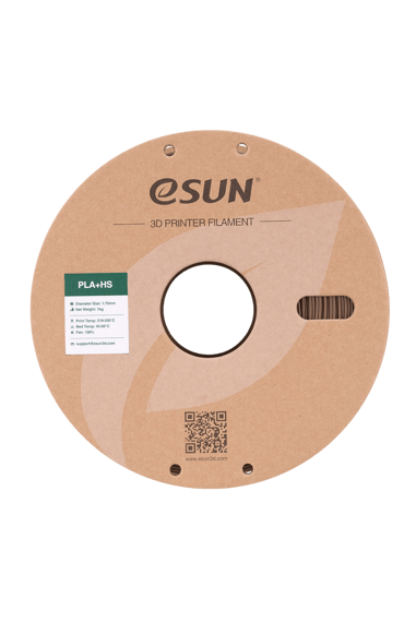eSUN PLA+HS Kahverengi Filament 1.75mm 1kg