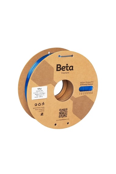 Beta TPU 95A Transparent Klein Blue Filament 800 gr