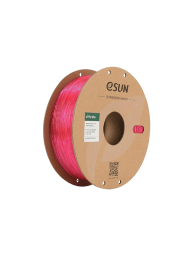 Esun TPU-95A Filament transculent Pembe