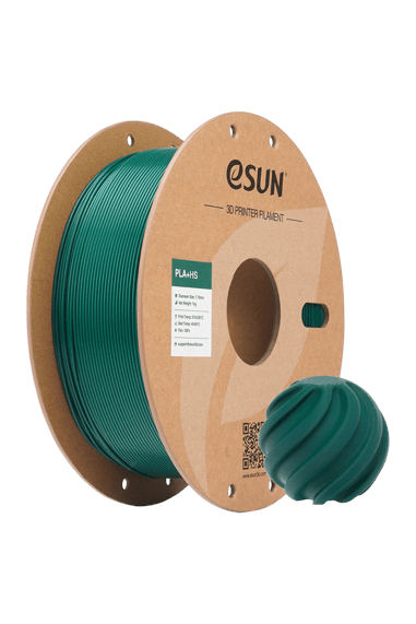 eSUN PLA+HS Holly Green Filament 1.75mm 1kg