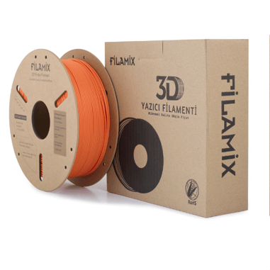 Filamix PLA Matte Turuncu Filament 1.75mm 1 Kg