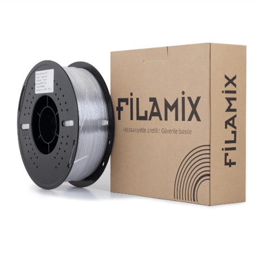 Filamix Hyper PETG Transparan Filament 1.75mm 1 Kg