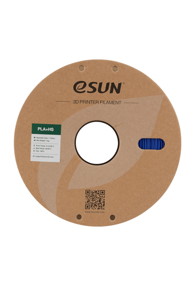 eSUN PLA+HS Mavi Filament 1.75mm 1kg