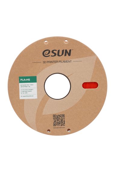 eSUN PLA+HS RGB Kırmızı Filament 1.75mm 1kg