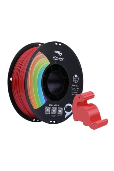 Creality Ender PLA+ Bayrak Kırmızısı Filament 1.75mm 1kg