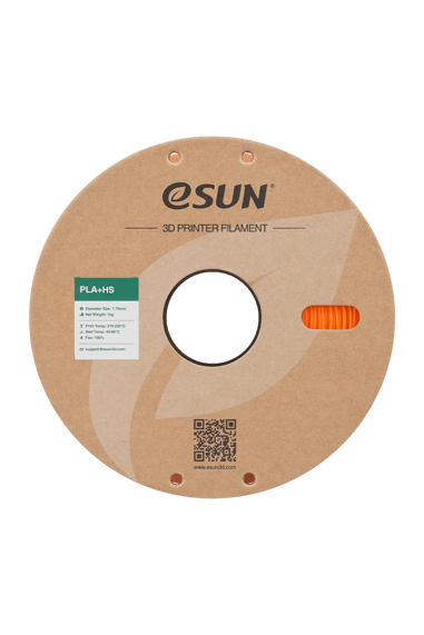 eSUN PLA+HS Mercan Turuncu Filament 1.75mm 1kg