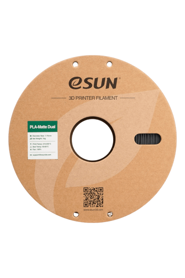 eSun PLA-Matte Filament Siyah Beyaz Filament 1.75mm 1 Kg