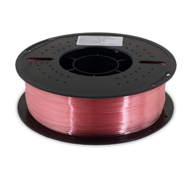 Filamix Hyper PETG Transparan Pembe Filament 1.75mm 1 Kg