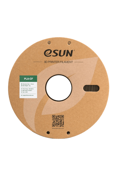 eSun PLA-CF Kahverengi Filament 1.75mm 1 Kg