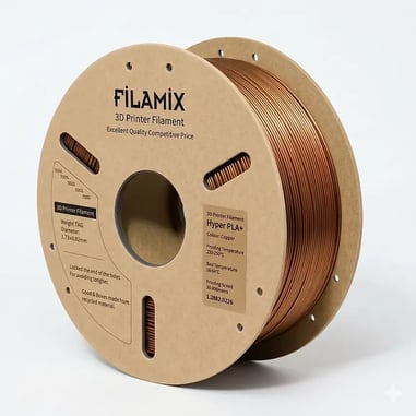 Filamix Hyper Speed PLA+ Bakır 1.75mm 1 Kg