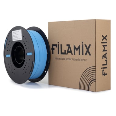 Filamix  PLA GLOW Mavi Filament 1.75 mm 1 Kg