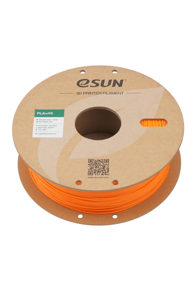 eSUN PLA+HS Mercan Turuncu Filament 1.75mm 1kg