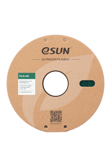 eSUN PLA+HS Holly Green Filament 1.75mm 1kg