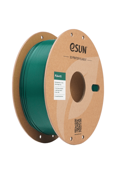 eSUN PLA+HS Holly Green Filament 1.75mm 1kg